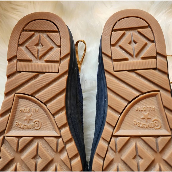 Converse All Stars Chuck Taylor Blue Suede Unisex Shoes Size 8 - Picture 12 of 13